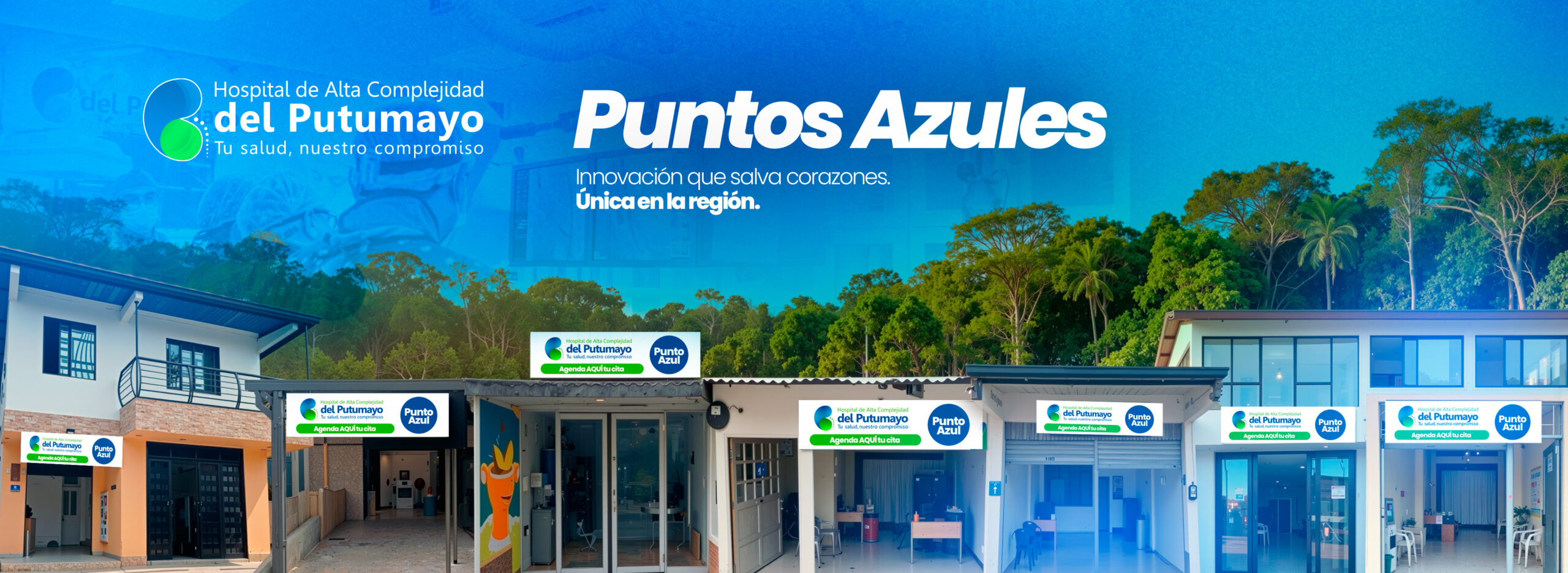 puntos azules